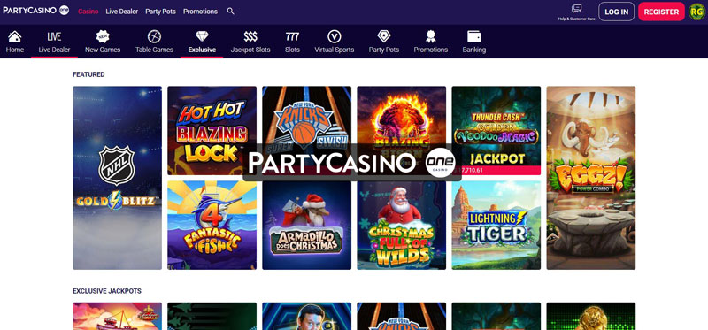 Partycasino Casino Bonuses and Promotions